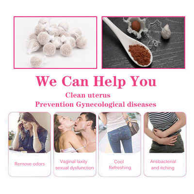 Massaggiatore del corpo Assistenza sanitaria vaginale Tamponi Medicina a base di erbe cinese Swab di cotone per scarico di tossine e pad ginecologico