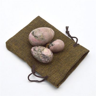 Esercizio di Kegel Set di uova Rhodonite Pietra Giada Yoni Massaggio per il benessere emotivo delle donne