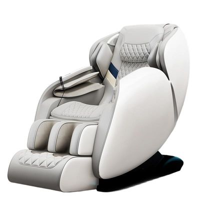 Arredamento commerciale Sedile da massaggio elettrico Grigio nero Salone di benessere a schiena Equipaggiamento AI Calore intelligente Massaggio a corpo intero