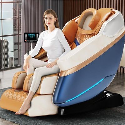 PU pelle e spugna Moda lusso Smart Massaggio corpo intero sedia Masseria automatico airbag per saloni di bellezza Body Spa