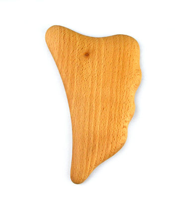 Logo personalizzato Massatore in legno Gua Sha Massaggio corpo Strumento di massaggio per auto cura della pelle Spa Facial lifting bellezza