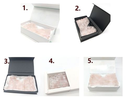 21*9cm Maschera naturale in quarzo rosa Massaggio perline Maschera di bellezza per gli occhi Maschera per la guarigione del viso Maschera di giada con consegna in tutto il mondo