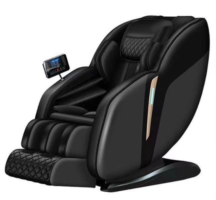 Smart Electric Full Body Massage Chair Massaggiatore automatico 4D multifunzione Sanità domestica Nero