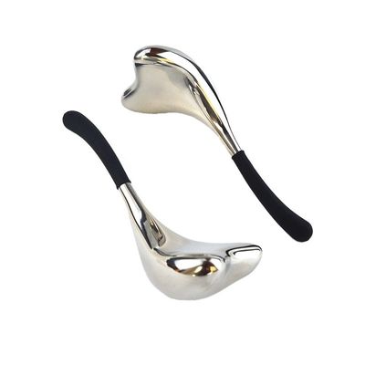 Globi di ghiaccio per il viso di refrigerazione in acciaio inossidabile per la bellezza del viso Globi criogenici in oro e argento di lusso