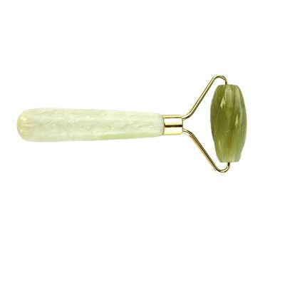 Attrezzatura per massaggi facciali 100% naturale Xiuyan Green Jade Roller Facial Jade Stone Eye Massage Ice Roller Per Massaggi