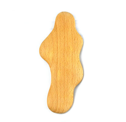 2024 Prodotto popolare Facial Guasha Massager Tools Legno Gua Sha Massaggio Faciale Marrone Prodotti di massaggio in legno per il massaggio muscolare