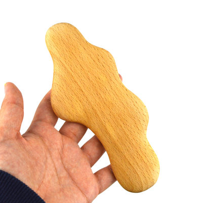 2024 Prodotto popolare Facial Guasha Massager Tools Legno Gua Sha Massaggio Faciale Marrone Prodotti di massaggio in legno per il massaggio muscolare
