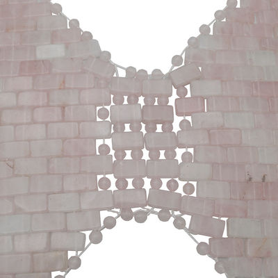 Massaggiatore del seno Maschera da sonno di giada di gemma naturale Maschera da occhi di quarzo rosa Maschera anti-invecchiamento Calda o fredda Utilizzando maschera da viso di ghiaccio di pietra