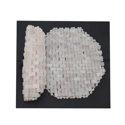 Massaggiatore del seno Maschera da sonno di giada di gemma naturale Maschera da occhi di quarzo rosa Maschera anti-invecchiamento Calda o fredda Utilizzando maschera da viso di ghiaccio di pietra
