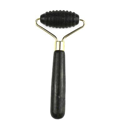 Disponibile il logo personalizzato Spikey naturale Xiuyan Giada Facial Guasha Roller Massaggiatore Faciale Per Massaggio della Pelle Gua Sha Strumenti di Bellezza Per Donne