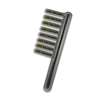 2024 Popular Gua Sha Lady Comb Comb nero/azzurro Massaggio per la manutenzione dei capelli lunghi e doppia funzione bellezza muscolare di ghiaccio