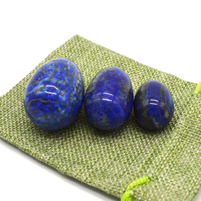 Uova di pietra naturale Chakra L'ultimo strumento di esercizio Kegel per la salute delle donne 45*30/40*25/30*20mm