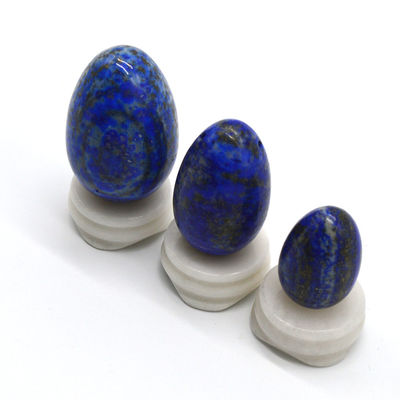 Uova di pietra naturale Chakra L'ultimo strumento di esercizio Kegel per la salute delle donne 45*30/40*25/30*20mm
