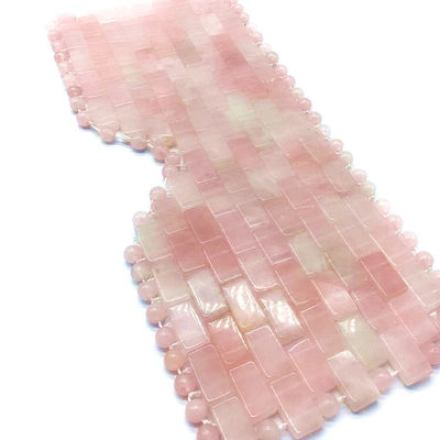 Maschera naturale di giada personalizzabile per la bellezza e maschera per gli occhi in quarzo rosa