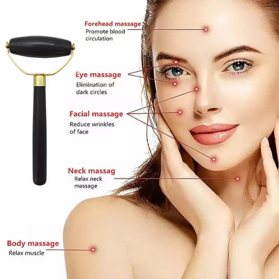 Massaggio Massaggiatore Faciale Bian Stone Roller Gua Sha per Anti-Aging Rughe Libere Occhio Collo Corpo Guasha Tonicità Muscolo Faciale
