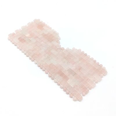 Maschere per il sonno artigianali per il viso Giada Maschere naturali Rosa Quarzo Maschera per gli occhi per la bellezza Mat S