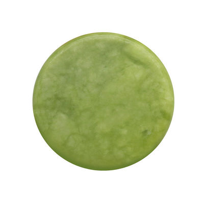 Strumenti di massaggio Pietra olivina Massaggiatore Pietra con scatola di riscaldamento in alluminio Kit di massaggio termico Pietre energetiche di basalto Per la salute