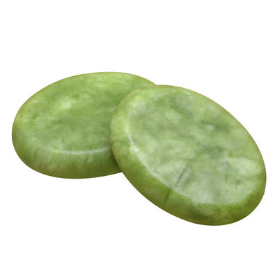 Strumenti di massaggio Pietra olivina Massaggiatore Pietra con scatola di riscaldamento in alluminio Kit di massaggio termico Pietre energetiche di basalto Per la salute