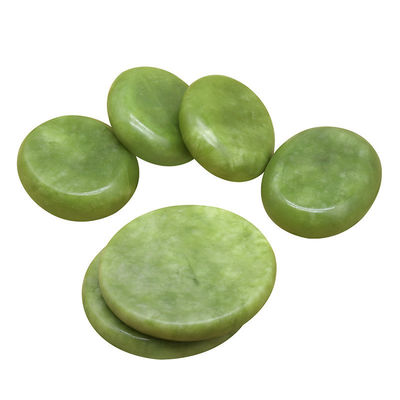 Strumenti di massaggio Pietra olivina Massaggiatore Pietra con scatola di riscaldamento in alluminio Kit di massaggio termico Pietre energetiche di basalto Per la salute
