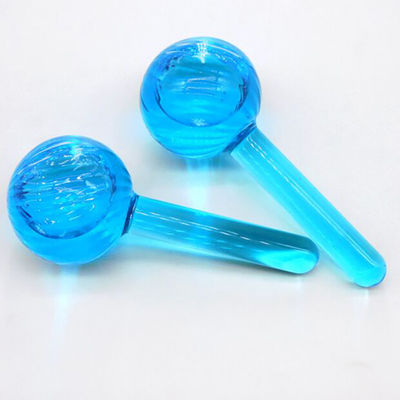Massaggiatori per la pelle fredda blu per il viso Giochi di ghiaccio verdi Dispositivo di massaggio di raffreddamento e serraggio