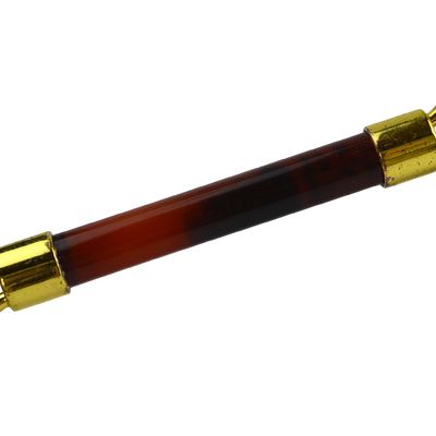 Disponibile il logo personalizzato del prodotto di bellezza facciale Carnelian Guasha Face Roller per massaggiatore di agata rosso cristallino naturale al 100%