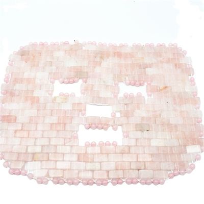 Logo personalizzato Bellezza naturale Maschera di Giada Rosa Rosa Quarzo Dea Maschera Faciale Maschera Faciale