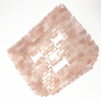 Logo personalizzato Bellezza naturale Maschera di Giada Rosa Rosa Quarzo Dea Maschera Faciale Maschera Faciale