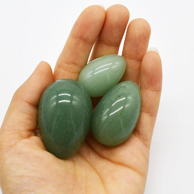 Tecnico lucidato 100% verde naturale uova di giada vaginale palle Ben Wa per donne