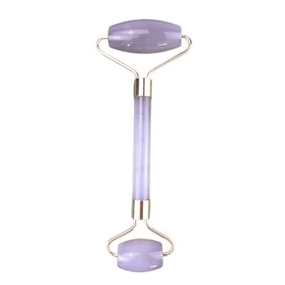 Agate naturale Facial Jade Roller Gua Sha Massaggiatore per la pelle del viso Strumenti di bellezza anti-invecchiamento Funzione Massaggio muscolare
