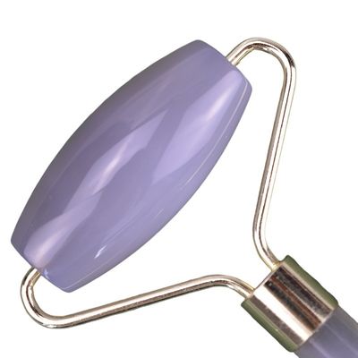 Agate naturale Facial Jade Roller Gua Sha Massaggiatore per la pelle del viso Strumenti di bellezza anti-invecchiamento Funzione Massaggio muscolare