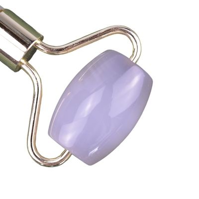 Agate naturale Facial Jade Roller Gua Sha Massaggiatore per la pelle del viso Strumenti di bellezza anti-invecchiamento Funzione Massaggio muscolare