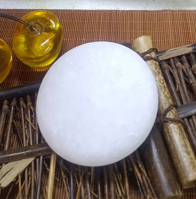 Funzione musicale 16pcs Giada Bianca Pietra Energetica Massaggio di Bellezza riscaldatore Spa Massaggio con olio essenziale per la cura della salute personale