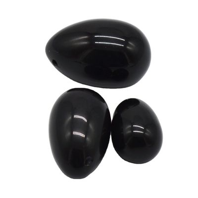 Hand Carved 2024 Black Obsidian Yoni Eggs Kegel Exercise Tool per la salute e il benessere delle donne