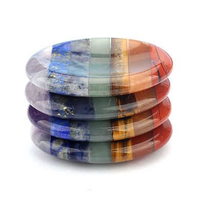 Balancing Chakra Essential Natural Worry Stone Finger Massage Tool con dimensioni di 45*35*8mm e certificato ISO9001