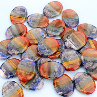 Balancing Chakra Essential Natural Worry Stone Finger Massage Tool con dimensioni di 45*35*8mm e certificato ISO9001