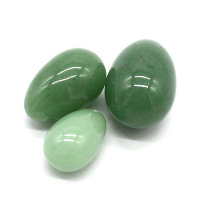 Ottieni un pavimento pelvico più forte con l'esercizio di Kegel con le uova Yoni in giada verde scolpita