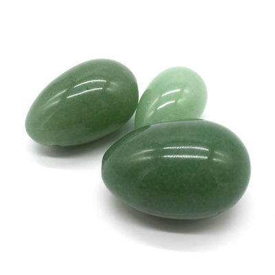Ottieni un pavimento pelvico più forte con l'esercizio di Kegel con le uova Yoni in giada verde scolpita