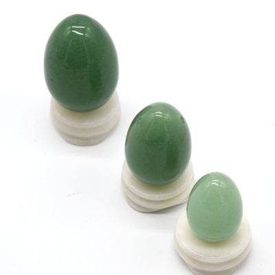 Ottieni un pavimento pelvico più forte con l'esercizio di Kegel con le uova Yoni in giada verde scolpita