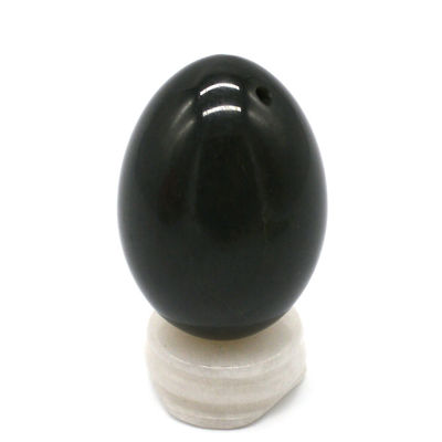 Nefrite a forma di uovo Uova di giada Kegel Uova di giada Gemma naturale Uova Yoni 40*30mm