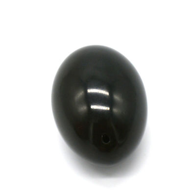 Nefrite a forma di uovo Uova di giada Kegel Uova di giada Gemma naturale Uova Yoni 40*30mm