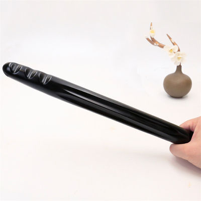 Black Bian Stone Body Massage Wand per un'efficace dragaggio dei meridiani e un migliore drenaggio linfatico