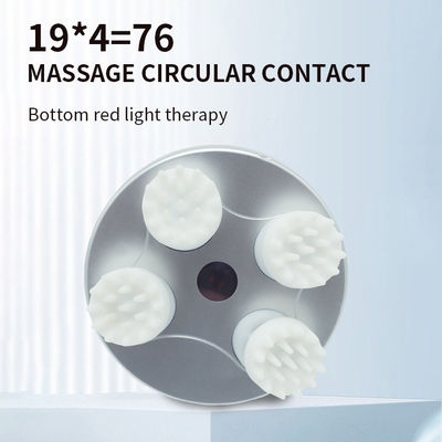 Massaggiatore di testa in ceramica 2024 Mini massaggiatore senza fili completamente automatico Meridiani Sanità Spazzola per capelli Massaggio di testa Strumento di rilassamento
