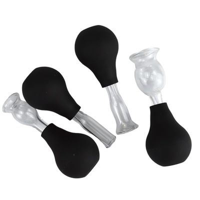 Strumenti di massaggio Set di aspirazione in vetro di silicone per il viso Guasha Rimozione delle rughe Cura della pelle Spa Salone di bellezza Tazze di terapia