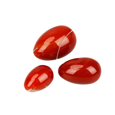Carnelian Yoni Uovo per amore tema Massaggio intimo e massaggio del corpo
