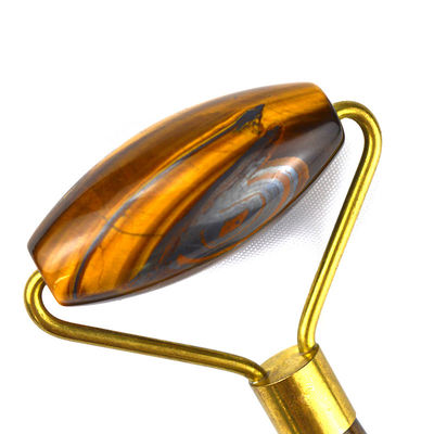 Strumento di massaggio facciale 100% naturale stretta per gli occhi Giada Gua Sha Roller per il viso per stringere l'area degli occhi