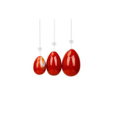 Carnelian Yoni Uovo per amore tema Massaggio intimo e massaggio del corpo