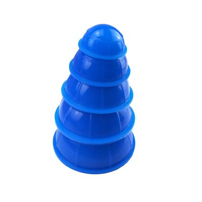 Set di aspirazione in silicone Serie 12 Pcs Faccia Guasha Rimozione delle rughe Cura della pelle Spa Coppe di terapia di bellezza per i muscoli del corpo