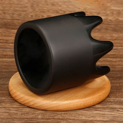 6*6*6.1cm Naturale Pietra Bian Nera Gua Sha Raschiatura Massaggiatore Pietra di Giada Guasha Scalp pettine Massaggio Testa Meridiano Dredging pettine
