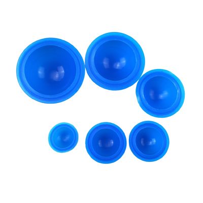 Set di aspirazione in silicone Serie 12 Pcs Faccia Guasha Rimozione delle rughe Cura della pelle Spa Coppe di terapia di bellezza per i muscoli del corpo