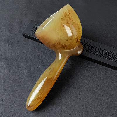 Manuale Gua Sha Bowl Meridiano Dredging Massage Stick Guasha Coppa per Resina Corpo Sosta Massaggio Salute Strumento